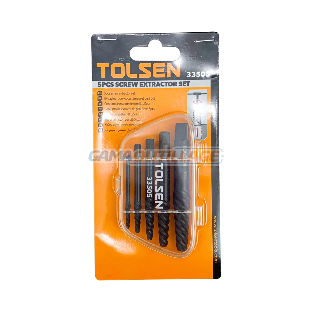 JEUX EXTRACTEUR DE VIS 05PCS TOLSEN – Image 2