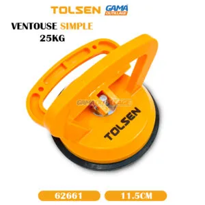 VENTOUSE SIMPLE 11.5CM 25KG TOLSEN