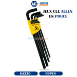 JEUX CLE ALLEN EN POUCE 09PCS HAFU