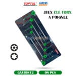 JEUX CLE TORX A POIGNEE 08PCS TOPTUL