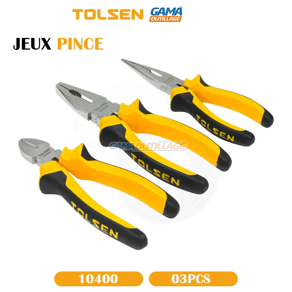 JEUX PINCE 3PCS TOLSEN