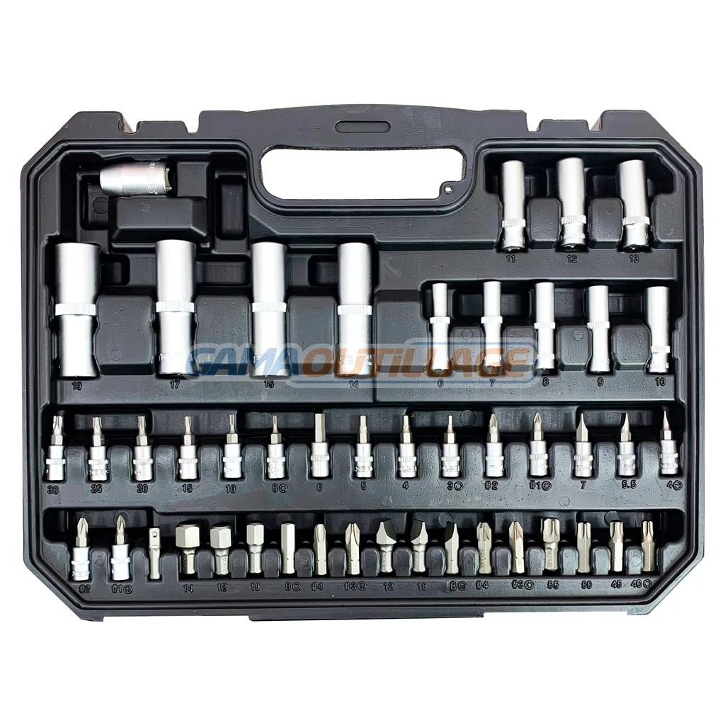 CAISSE A DOUILLE 1/2" 1/4" 94PCS TOLSEN – Image 3