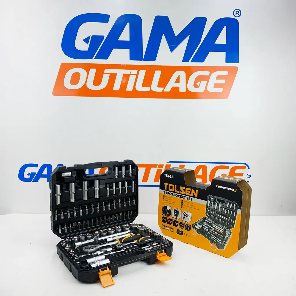 CAISSE A DOUILLE 94PCS TOLSEN