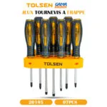 JEUX TOURNEVIS A FRAPPE 07PCS TOLSEN