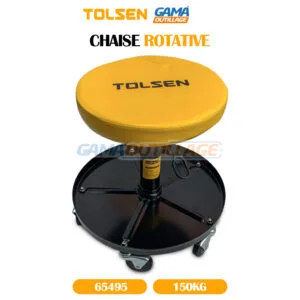 CHAISE ROTATIVE 150KG TOLSEN