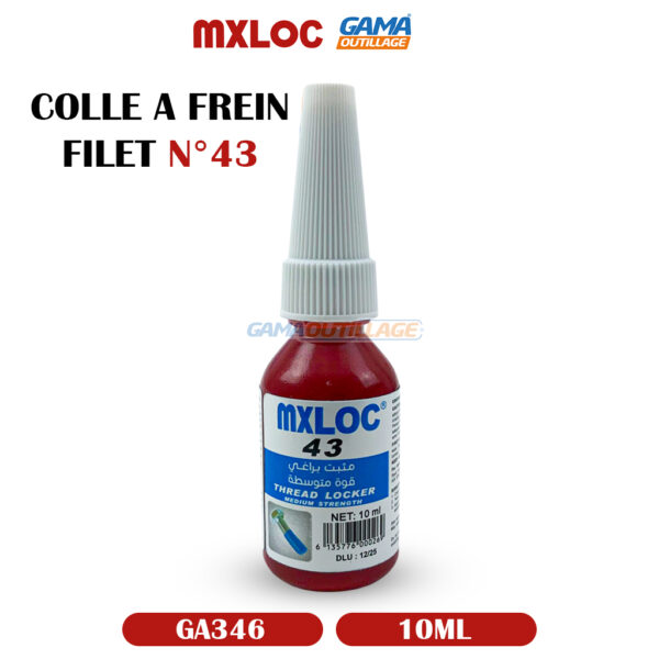 COLLE A FREIN FILET N° 43 10ML MXLOC