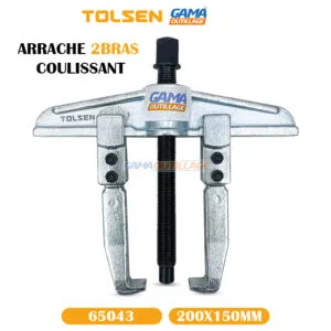 ARRACHE 2BRAS COULISSANT 200X150MM TOLSEN