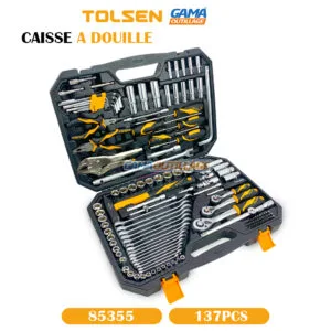 CAISSE A DOUILLE 137PCS TOLSEN