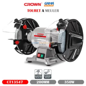 TOURET A MEULER 200MM 350W NEW CROWN