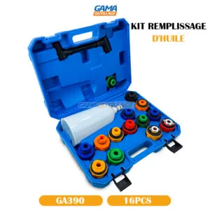 KIT REMPLISSAGE D'HUILE 16PCS DNM