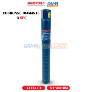 COURONNE DIAMANTE A SEC 51*450MM HONESTPRO