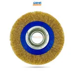 BROSSE MET TOURET 150MM JAUNE TA