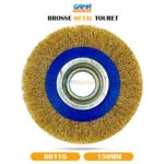 BROSSE MET TOURET 150 JAUNE TA
