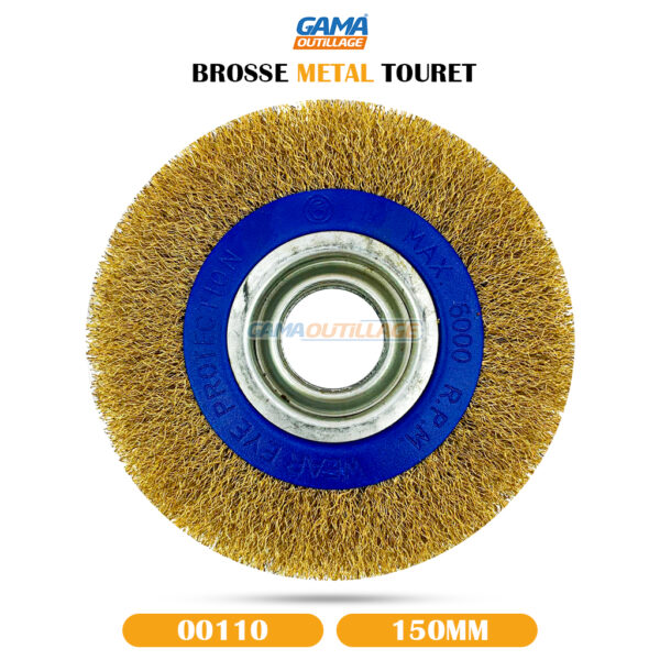 BROSSE MET TOURET 150 JAUNE TA