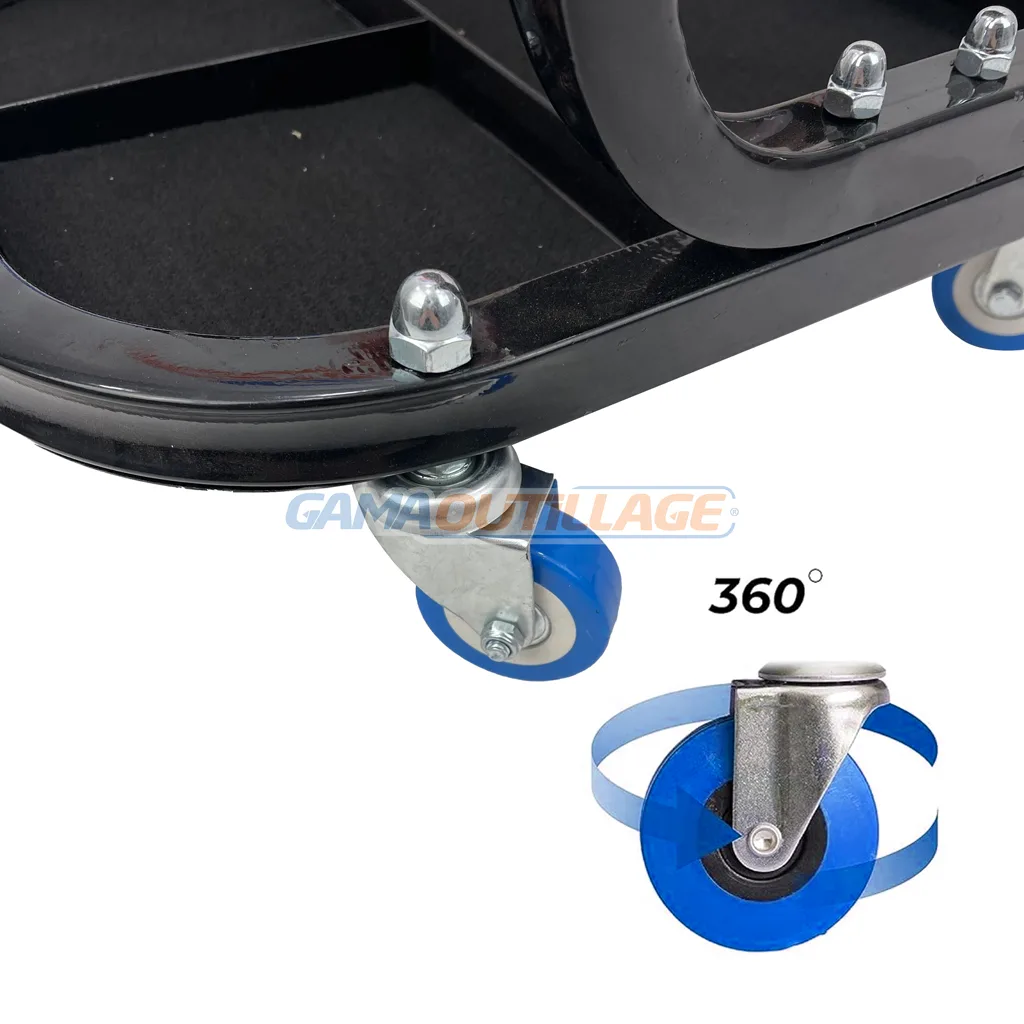 CHAISE POUR MECANICIEN A ROUE PIVOTANTE – Image 4