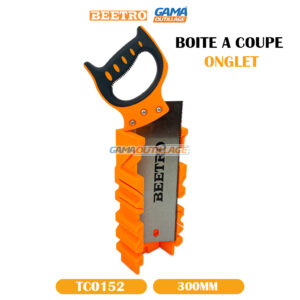 BOITE A COUPE ONGLET 300MM BEETRO