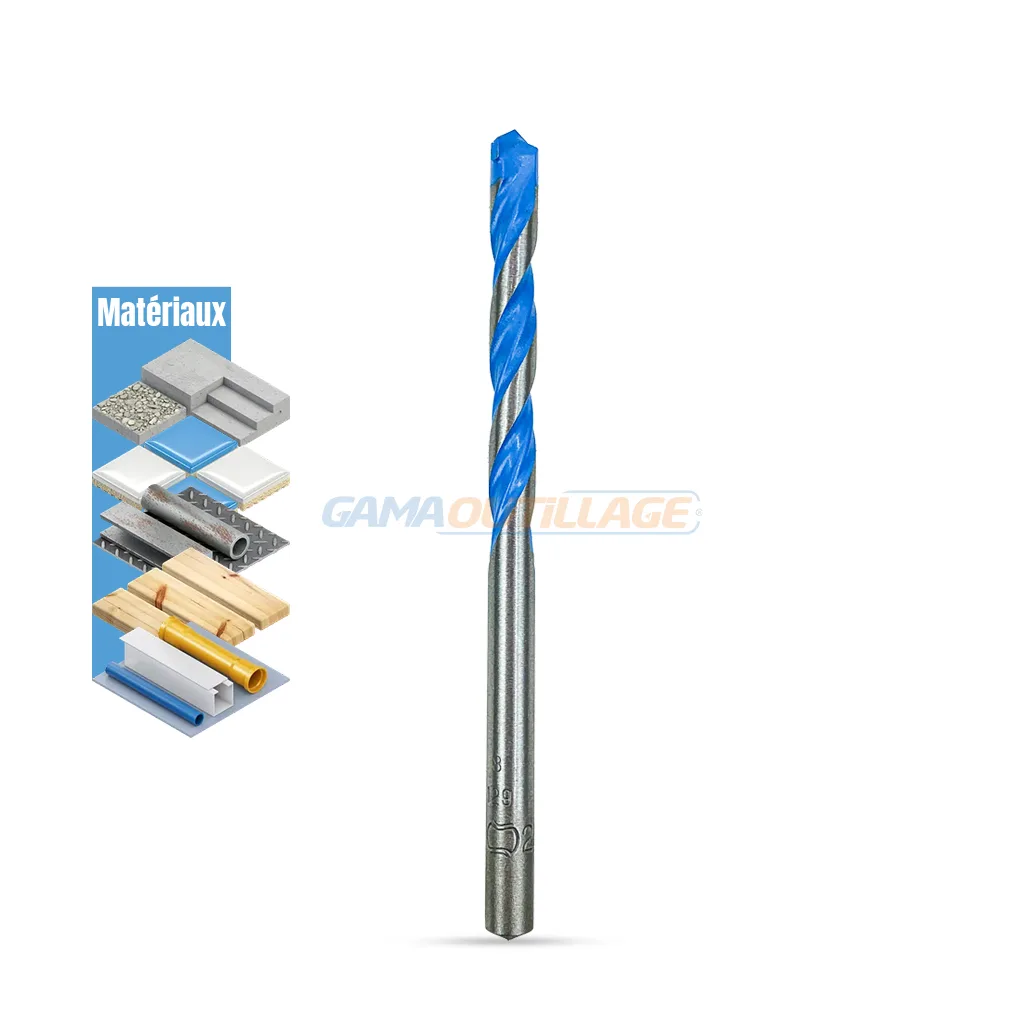 MECHE MULTI CONSTRUCTION Ø08MM CYL-9 BOSCH – Image 1
