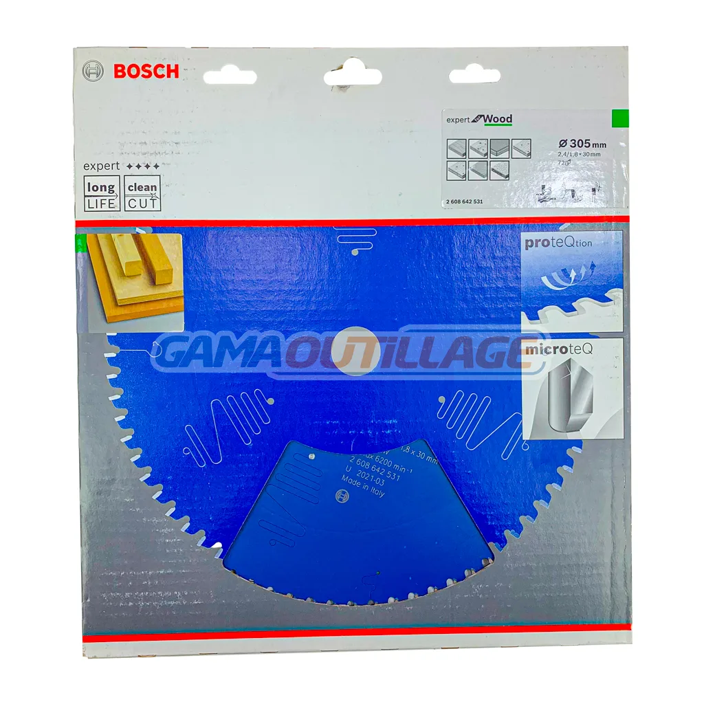 DISQUE A BOIS 305MM 72DENTS EXPERT BOSCH – Image 4