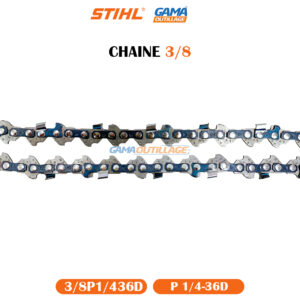 CHAINE 3/8 P 1/4-36D STIHL