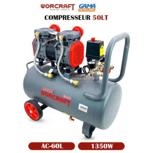 COMPRESSEUR 50 LT WORCRAFT