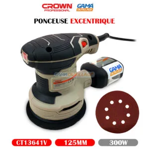 PONCEUSE EXCENTRIQUE 125MM 300W CROWN