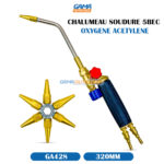 CHALUMEAU SOUDURE 5BEC OXYGENE ACETYLENE MASTER