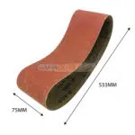 BANDE ABRASIVE EN TOILE 533*75 G400 – Image 2