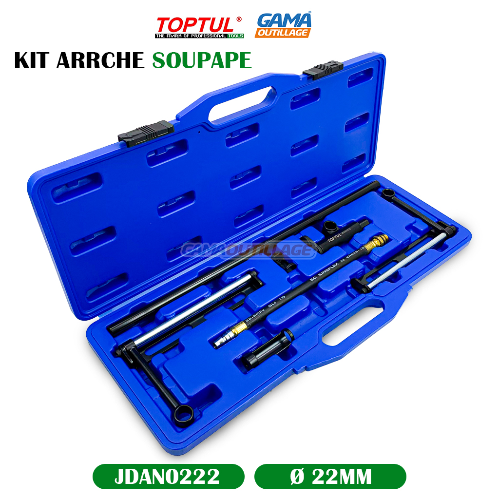JDAN0222-GAMAOUTILLAGE-CNC KIT ARRCHE SOUPAPE TOPTUL