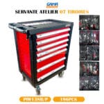 SERVANTE ATELIER 07 TIROIRES 196PCS WINCO