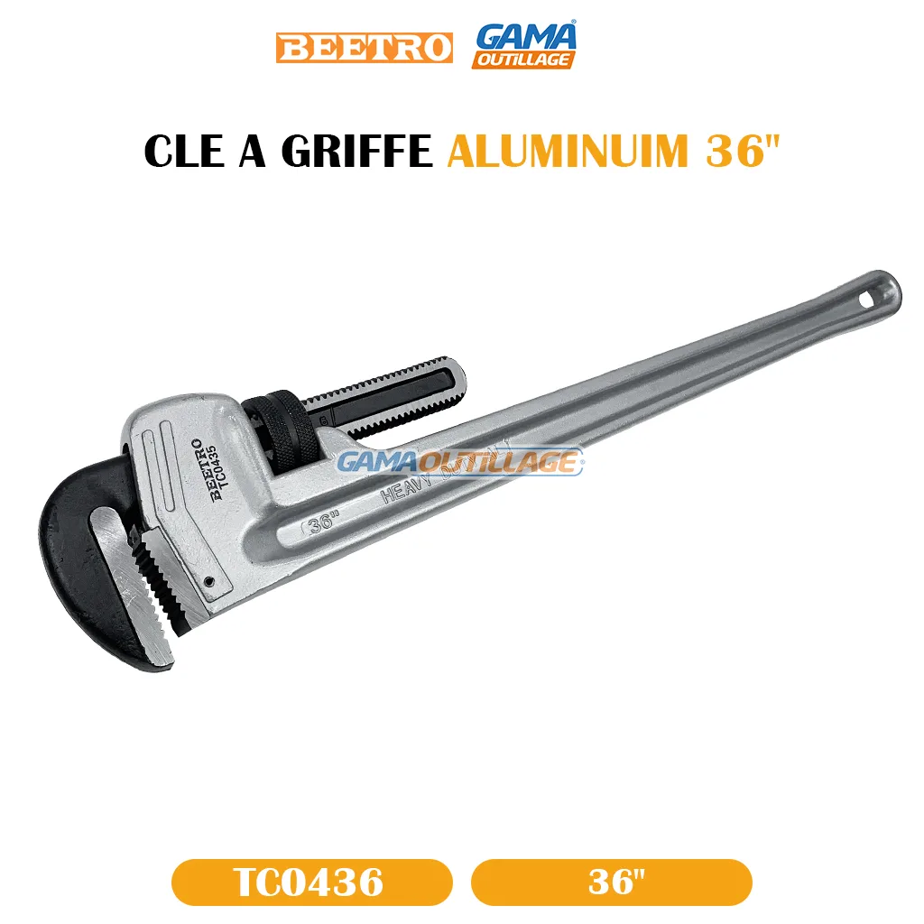 CLE A GRIFFE ALUMINUIM 36" BEETRO
