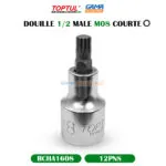 DOUILLE 1/2 12PANS MALE M08 COURTE TOPTUL