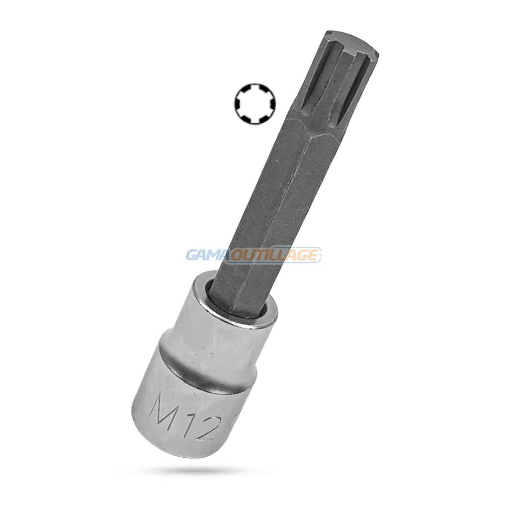 DOUILLE 1/2 TORX FIAT N° 12 TOPTUL