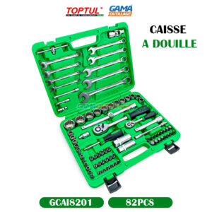 CAISSE A DOUILLE 82PCS TOPTUL