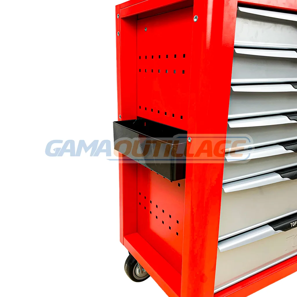 SERVANTE 07 TIROIRES 229PCS ROUGE TOPTUL – Image 11