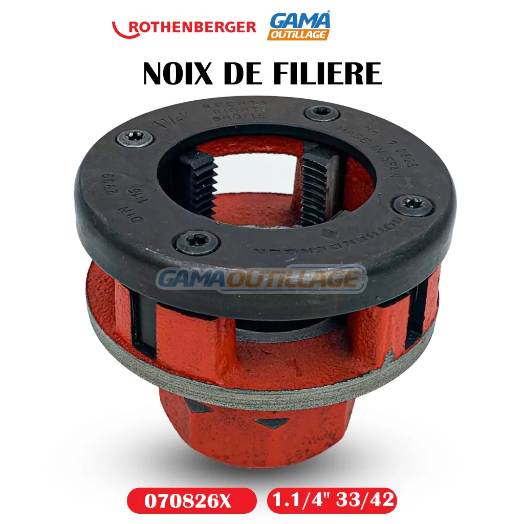 NOIX DE FILIERE 1.1/4" 33/42 ROTHENBERGER – Image 2