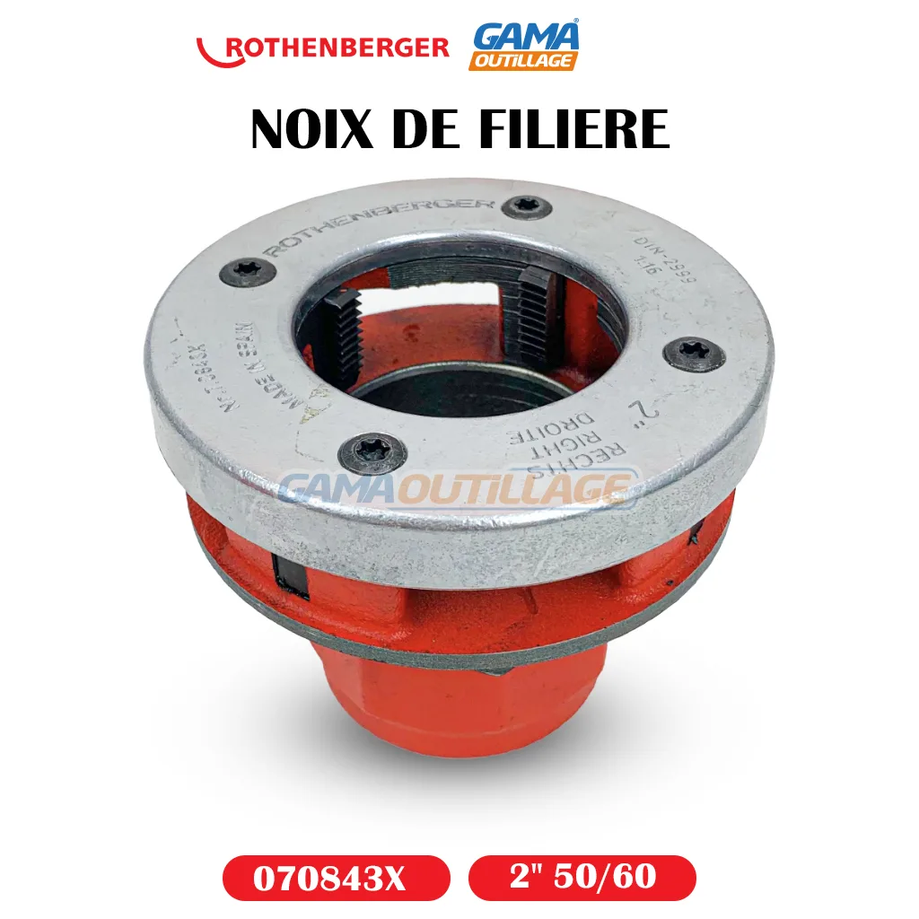 NOIX DE FILIERE 2" 50/60 ROTHENBERGER – Image 2