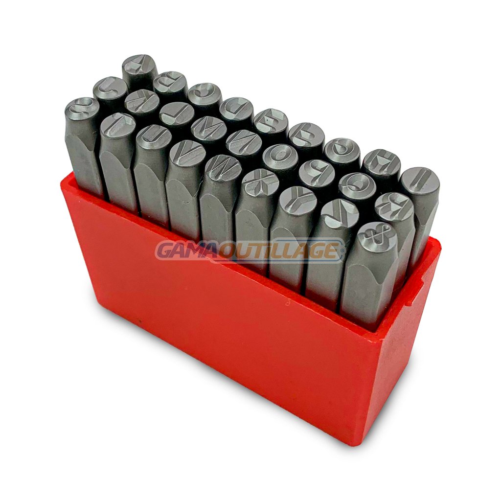 HP-02-050-GAMAOUTILLAGE-CNC JEUX DE LETTRE 5.0 MM E.BASE