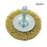 BROSSE METALLIQUE PERCEUSE PLAT 65MM TA – Image 2
