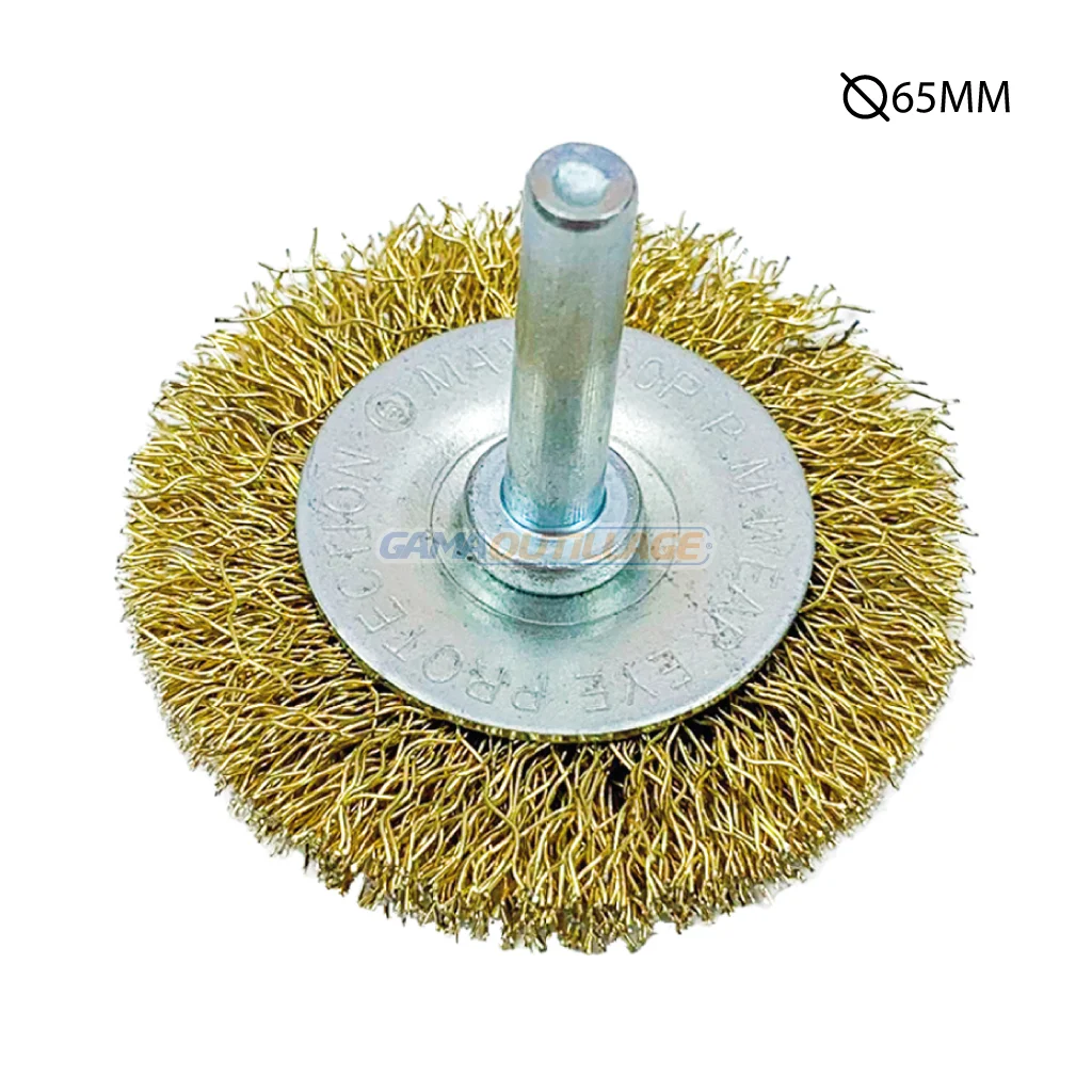 BROSSE METALLIQUE PERCEUSE PLAT 65MM TA – Image 2