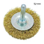 BROSSE METALLIQUE PERCEUSE PLAT 75MM TA – Image 2