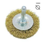 BROSSE METALLIQUE PERCEUSE PLAT 50MM TA – Image 2