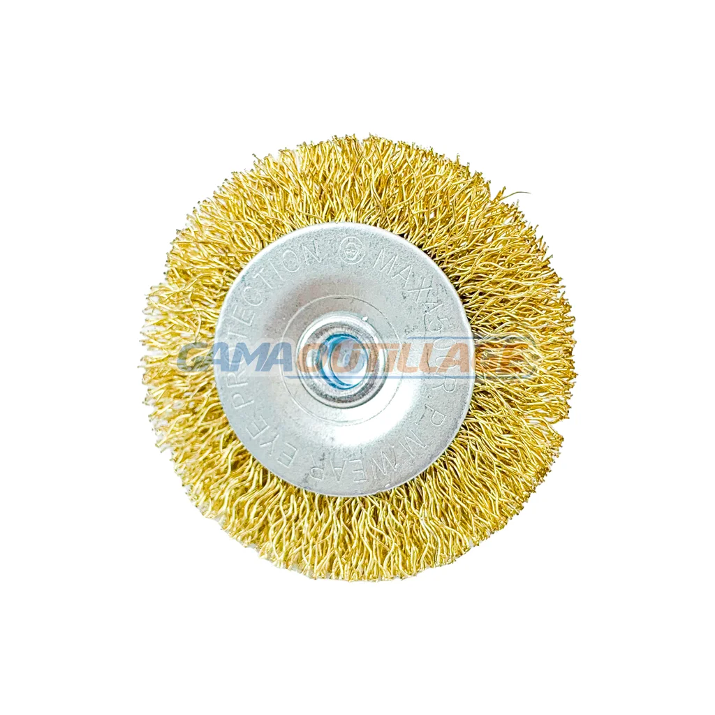 BROSSE METALLIQUE PERCEUSE PLAT 75MM TA