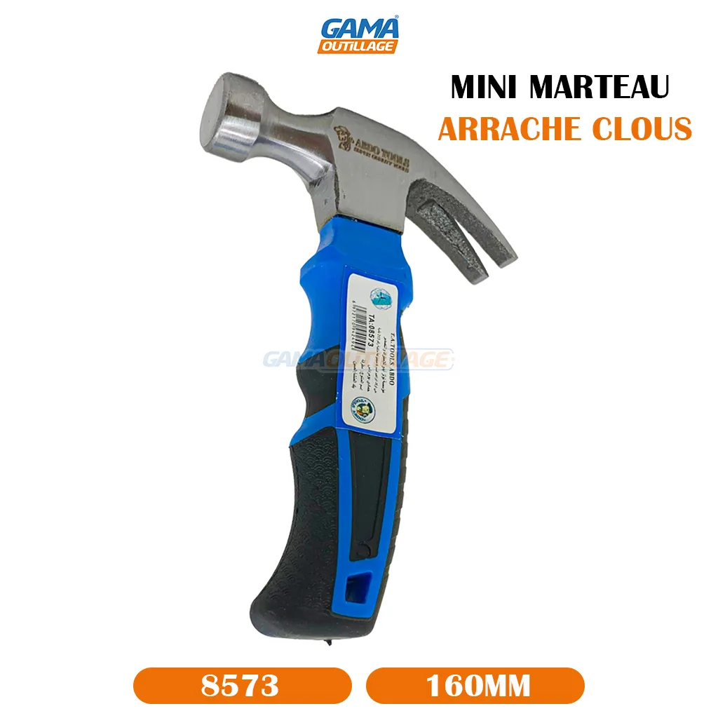 MINI MARTEAU ARRACHE CLOUS 160MM TA – Image 4