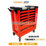 SERVANTE 7TIROIRES 251PCS BEETRO – Image 21