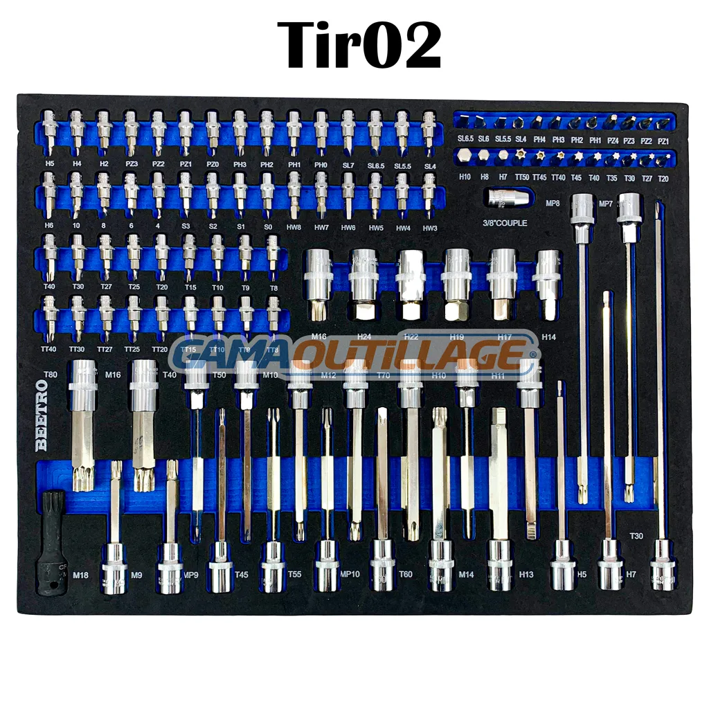 SERVANTE 7TIROIRES 251PCS BEETRO – Image 16