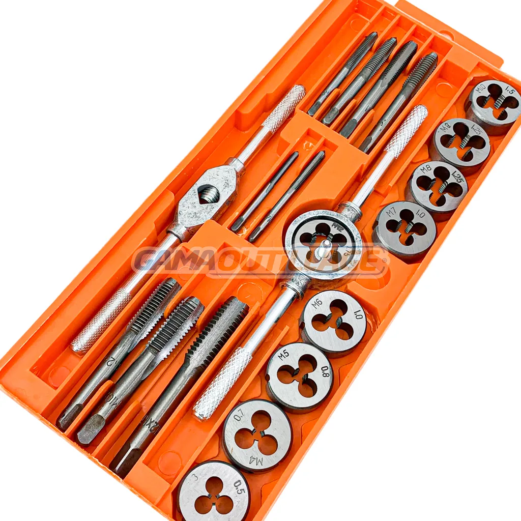 COFFRET TARAUD ET FILIERE M3-M12 20PCS TA – Image 2