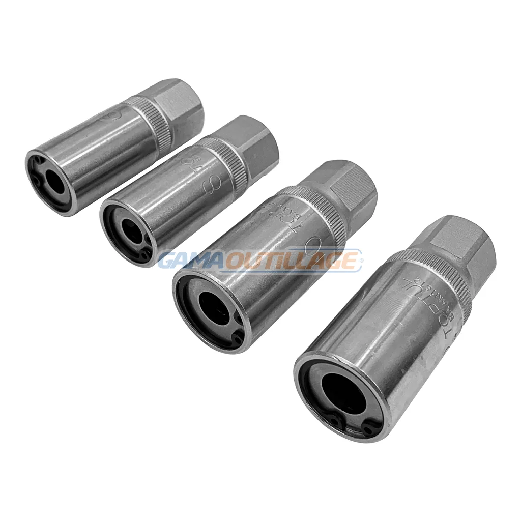 JEUX DOUILLE EXTRACTEUR DE GOUJON 04PCS TOPTUL – Image 2