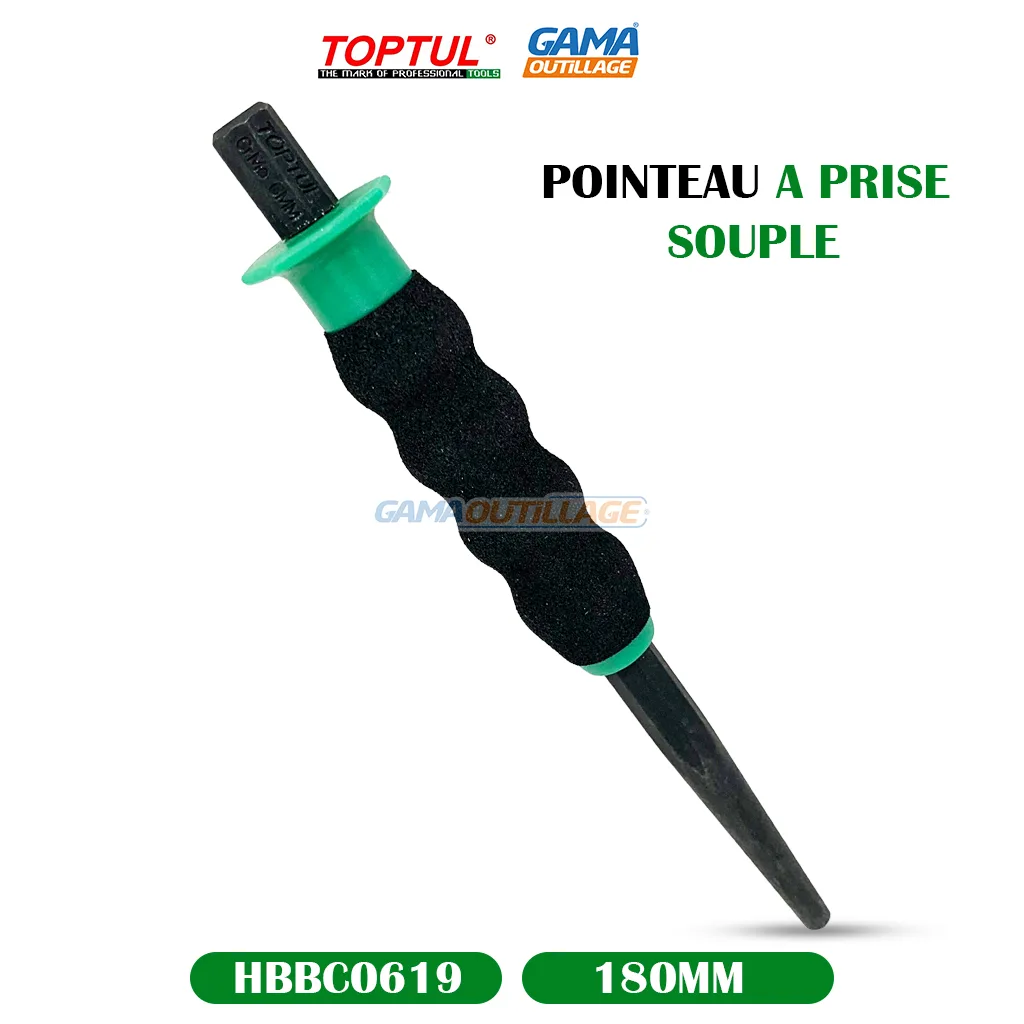 POINTEAU A PRISE SOUPLE 180MM TOPTUL – Image 4