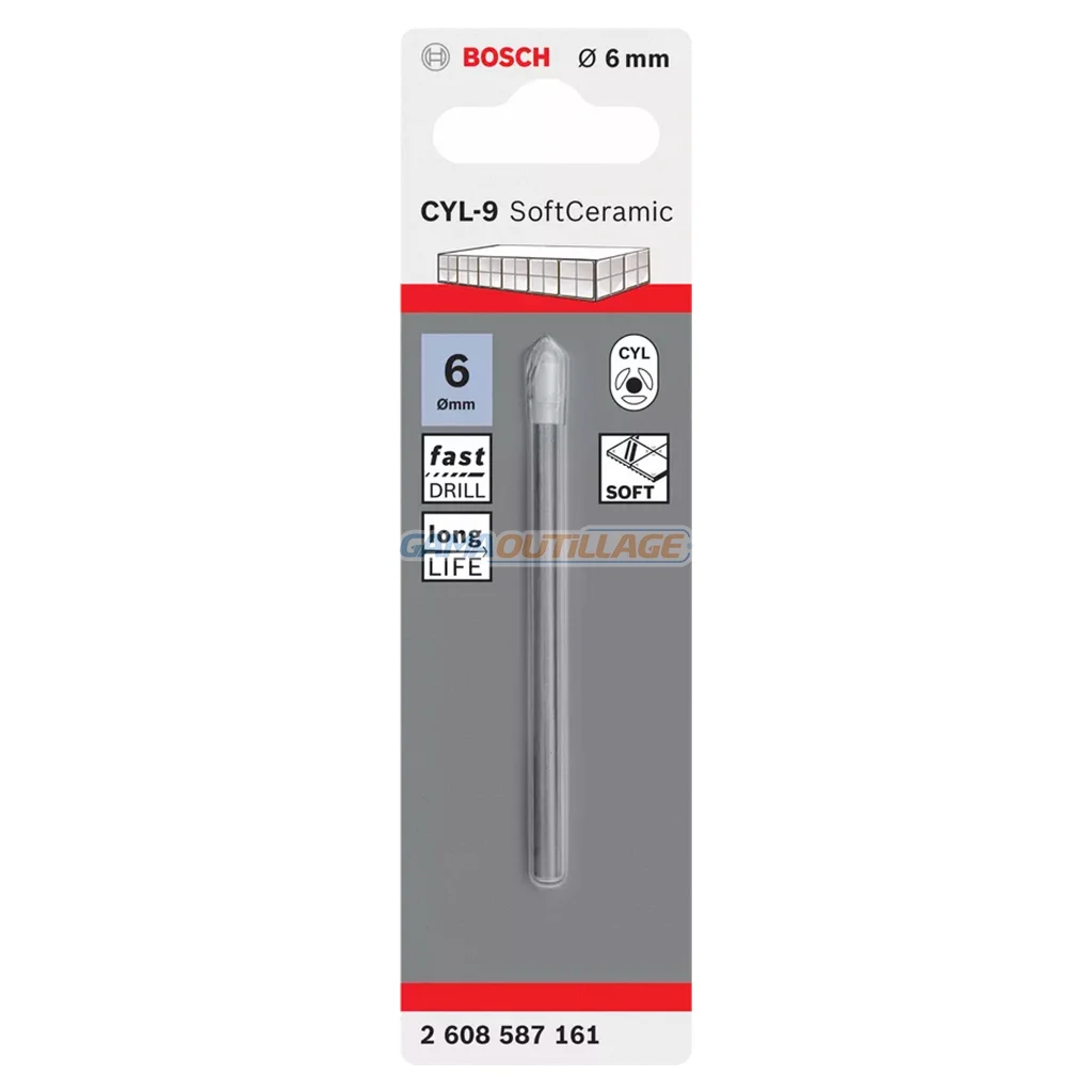 MECHE CERAMIQUE  Ø06MM CYL-9 BOSCH – Image 3