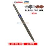 BURIN POINTU LONG LIFE 250 MM SDS PLUS BOSCH – Image 5